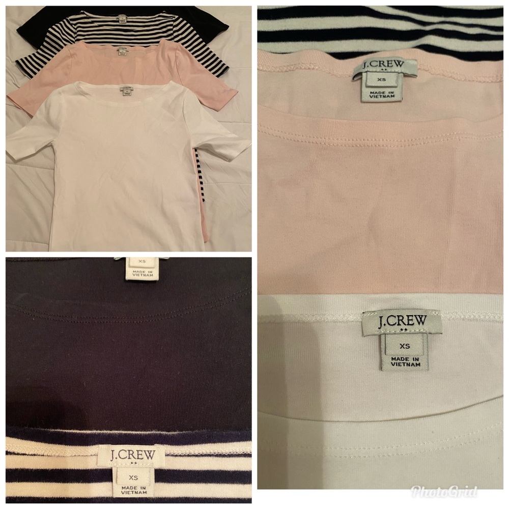 Jcrew Factory boatneck tees